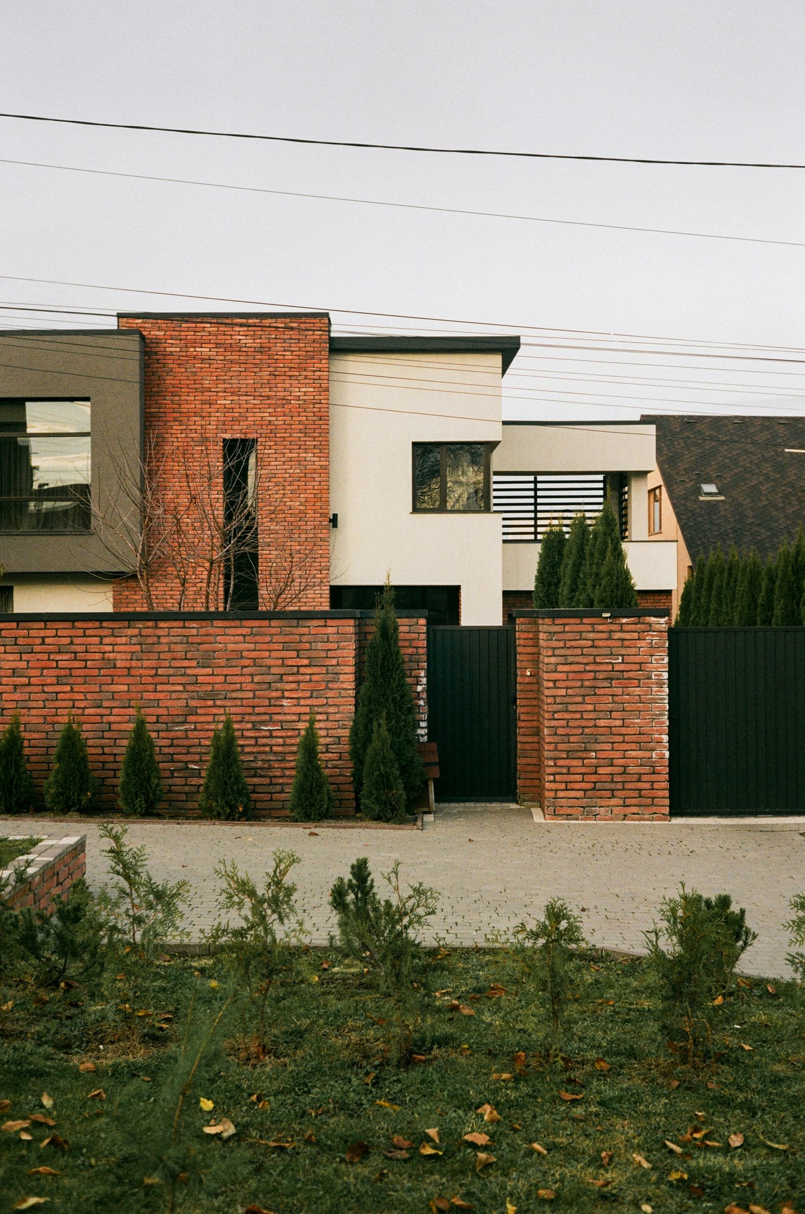 Brick masonry work